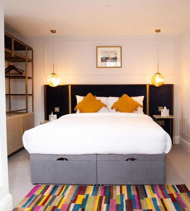 Modern Boutique Hotel Room at Three Falcons